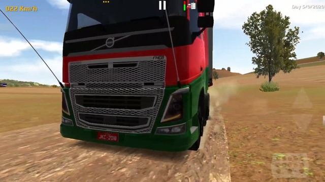 This is the strongest of the roads. Volvo fh16 750. New skin. World Truck Driving Simulator #WTDS смотреть онлайн