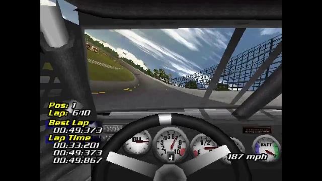 NASCAR 2001 ... (PS1) Gameplay смотреть онлайн