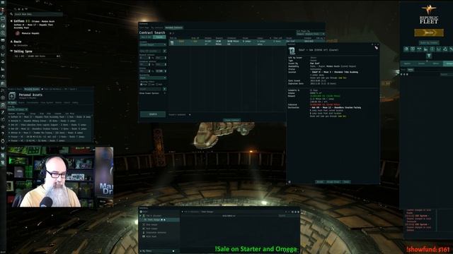 (EVE Sale) Hauling During Full Loot - !giveaway - EVE Online Live смотреть онлайн
