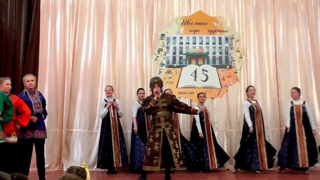 фестиваль советского кино в 3 школе ( одно из выступлений ) Конаково смотреть онлайн