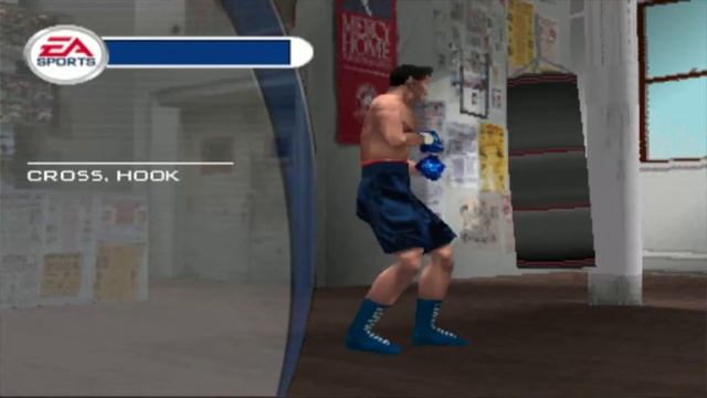 Knockout Kings 2001 ,бой с легендой бокса Earnie Shavers смотреть онлайн