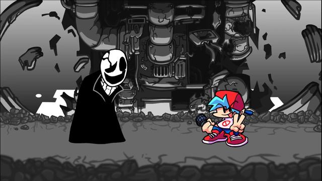 FNF vs Gaster Teaser смотреть онлайн