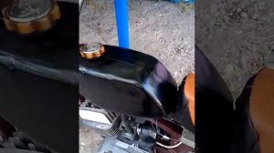 Мопед с двигателем  от минска 1