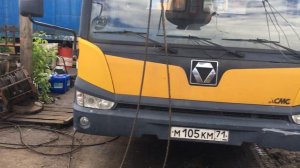 Ремонт автокрана XCMG 25т (Китаец)