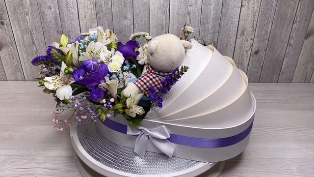 Цветочная люлька на выписку мальчика смотреть онлайн