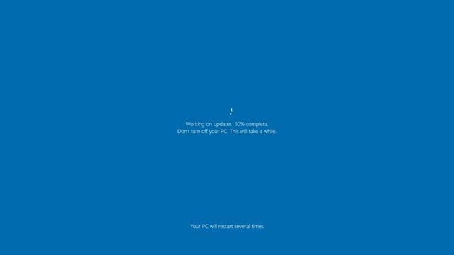 Windows 10 Update Fake Screen 1 Hour смотреть онлайн