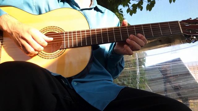 Евгений Клячкин - Южная картинка (Море набежало…) - кавер, аккорды на семиструнной гитаре, разбор.