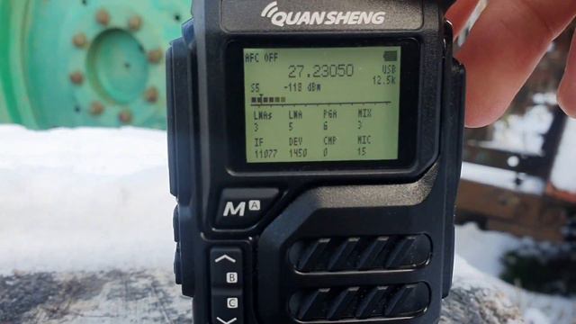 Quansheng UV-K5 и BELKA ALLMODE, второй тест SSB на телескоп 70 см. смотреть онлайн