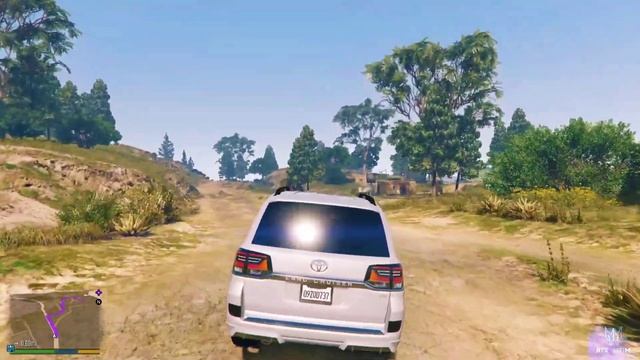Gta 5 - Toyota Land Cruiser VXR Gameplay смотреть онлайн
