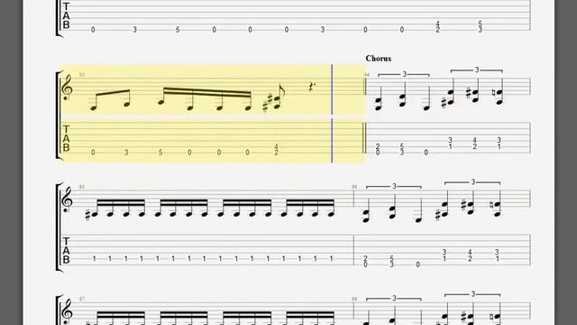 Metallica Fight Fire With Fire James guitar tablature смотреть онлайн