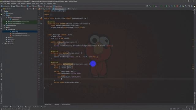 Cut/ crop bitmap in canvas android смотреть онлайн