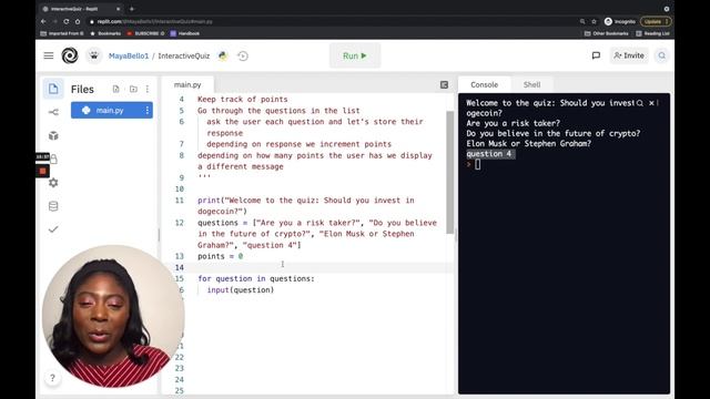 CREATE A QUIZ IN PYTHON | learn to code in python for beginners (python tutorial for beginners) смотреть онлайн