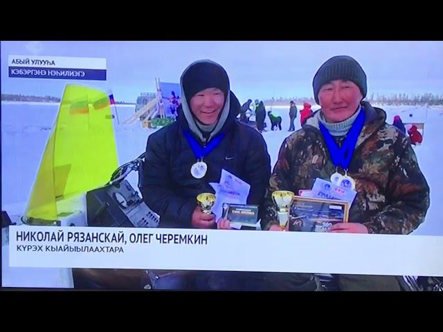 Кросс на снегоходах Буран, Якутия 2019 (часть 2) смотреть онлайн