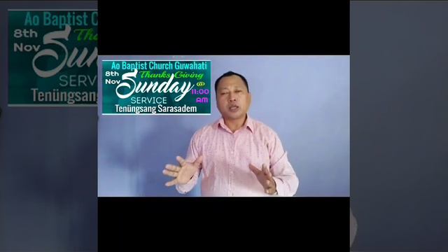 8th November 2020, Thanks Giving Sunday: Ao Baptist Church Guwahati. смотреть онлайн