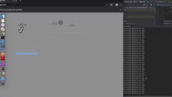 Google dinosaur game bot | Selenium | Fun with Selenium