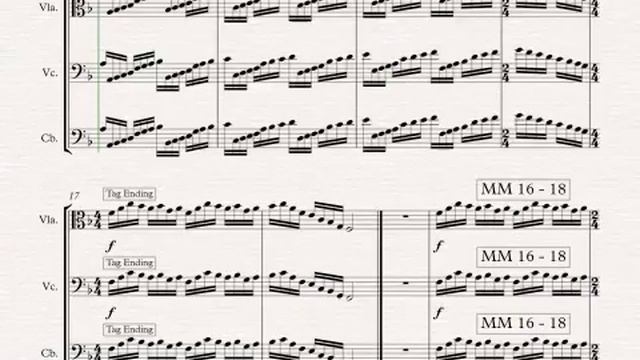Kreutzer no 2 Viola & Cello Excerpt Version♩=44 смотреть онлайн