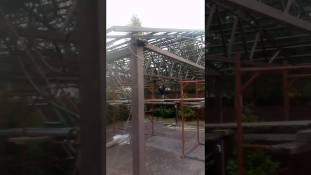 Каркас крыши под металлочерепицу смотреть онлайн