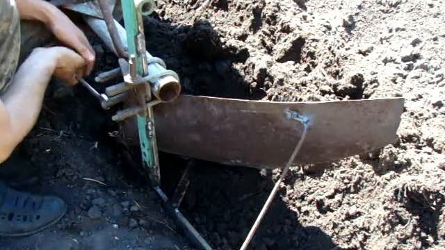 Новый плуг лучше старых двух | Самодельный плуг на минитрактор