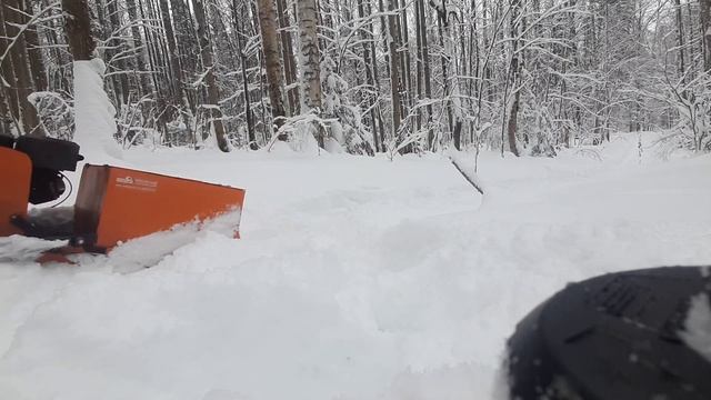 Застрял в лесу.Мотобуксировщик подвёл меня. мотобуксировщик гепард LONG15 смотреть онлайн