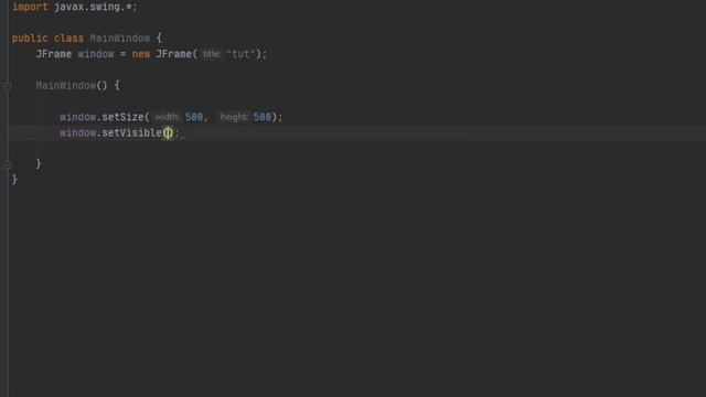 How to make a simple JFrame/Window in Java | For Beginners (EASY) смотреть онлайн