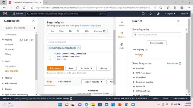 Amazon Web Services Monitoring Cloudwatch смотреть онлайн