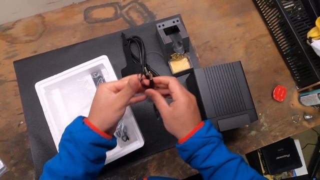 Quick TS1200A soldering station unboxing смотреть онлайн