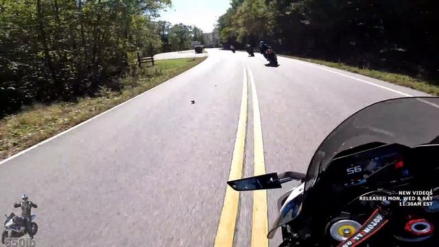 2021 ZX-10R vs BMW M 1000 RR & CBR 1000RR-R Fireblade SP WHEELIES! смотреть онлайн