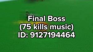 All Killstreak Music IDS To Use With Your Radio Gamepass Or Custom Glove | Slap Battles Roblox