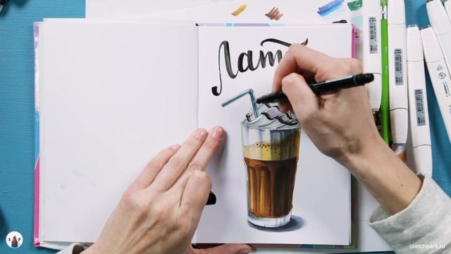 Приглашение на курс Sweet Sketching от Жени Липатовой и школы скетчинга Sketch Park смотреть онлайн