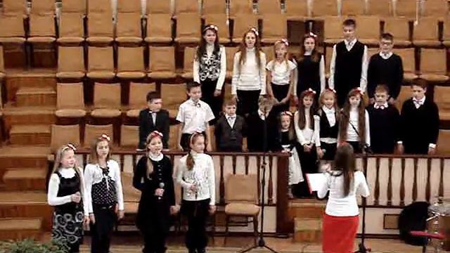 Детский хор церкви Рождества Христова на фестивале хоров в Киеве 2016 год смотреть онлайн