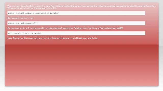 how to update spyder on anaconda смотреть онлайн