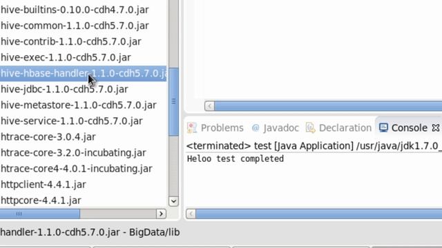 Eclipse HDFSProg смотреть онлайн