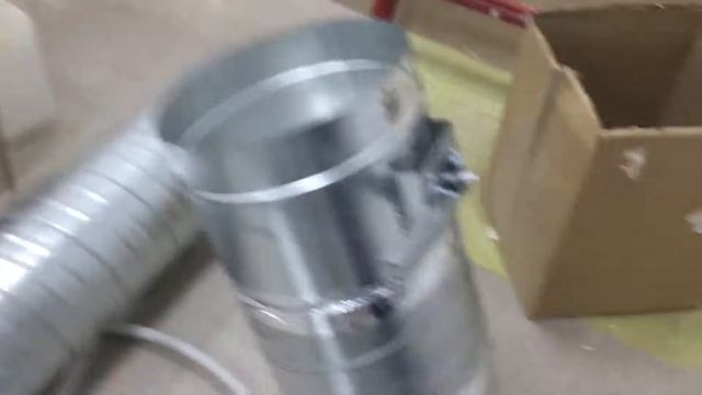 Установка вытяжки в пекарне Маковка часть 3 смотреть онлайн
