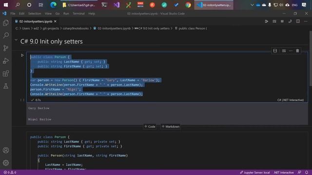 C# 9.0 Init Only Property Setters | New in .NET 5 Series (Part 2 / 3) смотреть онлайн