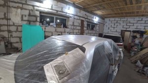 Кузоной ремонт. Боковой удар. #ToyotaCarina