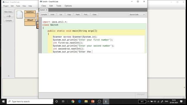 Switch Case in Java смотреть онлайн