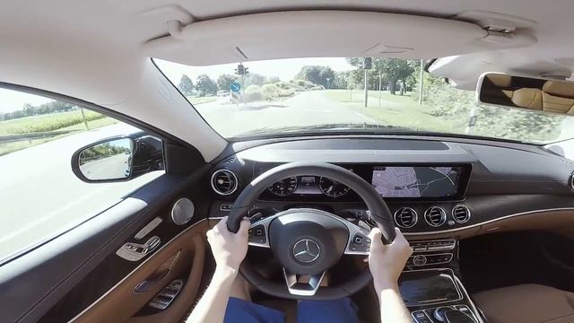 MERCEDES BENZ E350d | 258 PS W213 ONBOARD | POVMONKEY смотреть онлайн