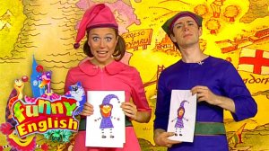 Funny English. Выпуск 12 Прилагательные-антонимы | Телеканал Карусель