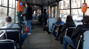 Трамвай 8102 ЛвС-97к последний с такой маской!!!