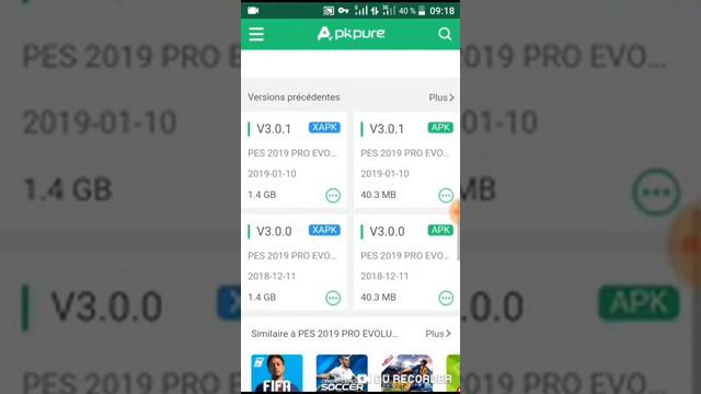 Télécharger PES 2019 Gratuitement sur Android смотреть онлайн