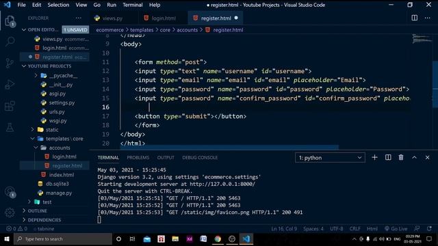E-commerce Website in Django Full Tutorial | Part 2 ? смотреть онлайн