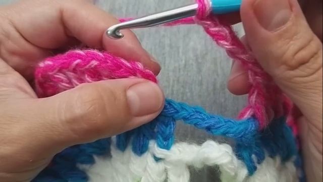 Просто ВОСТОРГ!!! ДЕВЯТИУГОЛЬНЫЙ КОВРИК! Использую ОСТАТКИ ПРЯЖИ! смотреть онлайн