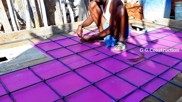 Amazing in 5×9 size septic tank manual two way slab concrete and centering work-using by sand cemen смотреть онлайн