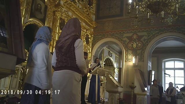 Церковное пение. смотреть онлайн