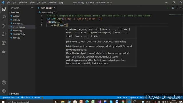 Python Program | To Find Even or Odd Number |Python Examples смотреть онлайн
