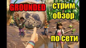 Grounded |Обзор|По сети | Кооп режим| Чат+