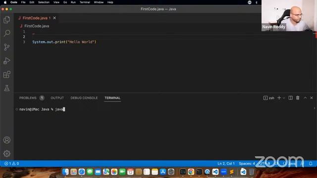 First Code in Java | Full Stack Java Developer смотреть онлайн