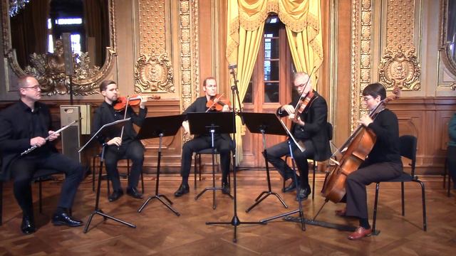 Ferdinand Ries: Quintet op. 107 for flute, violin, 2 violas and cello. Movement 1 смотреть онлайн