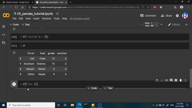 (Part-5) Pandas Tutorial - Columns - renaming a column, adding and dropping columns смотреть онлайн