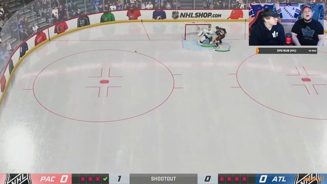 ПЕРВЫЙ СТРИМ В NHL 24